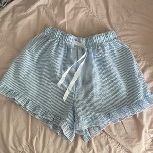 Seersucker shorts